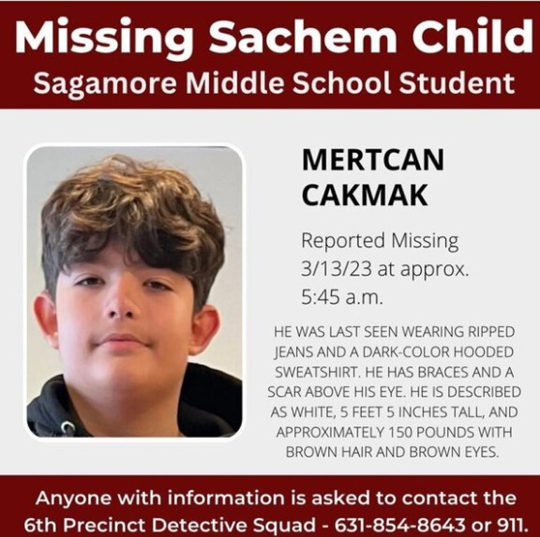 12 yaşındaki Mertcan Çakmak 3 gündür kayıp ABD polisi adeta alarma geçti