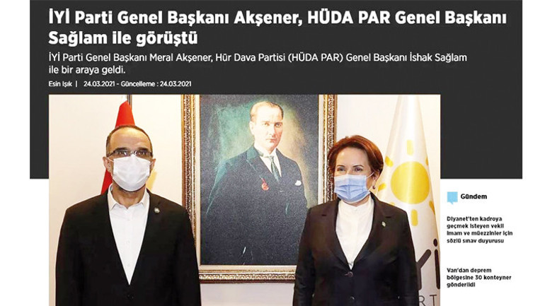 ‘PKK/HDP’severlerin, PKK/HDP’li Demirtaş hayranlarının HÜDA PAR ikiyüzlülüğü