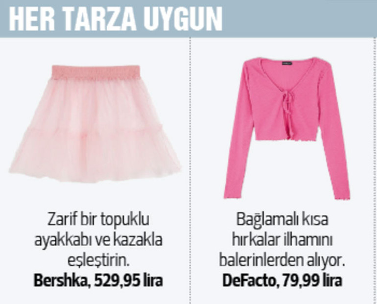 Moda parmak uçlarında yükseliyor