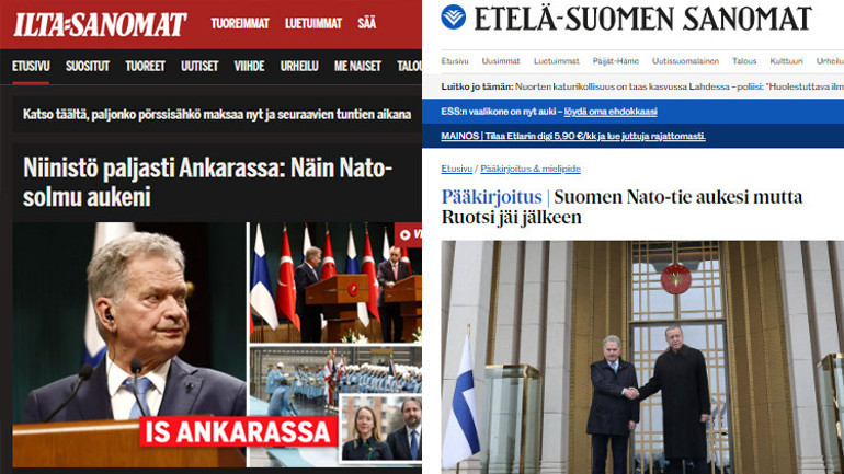 İsveç ve Finlandiya Erdoğanın sözlerini konuşuyor Bir ülkede sevinç diğerinde pişmanlık dikkat çekiyor