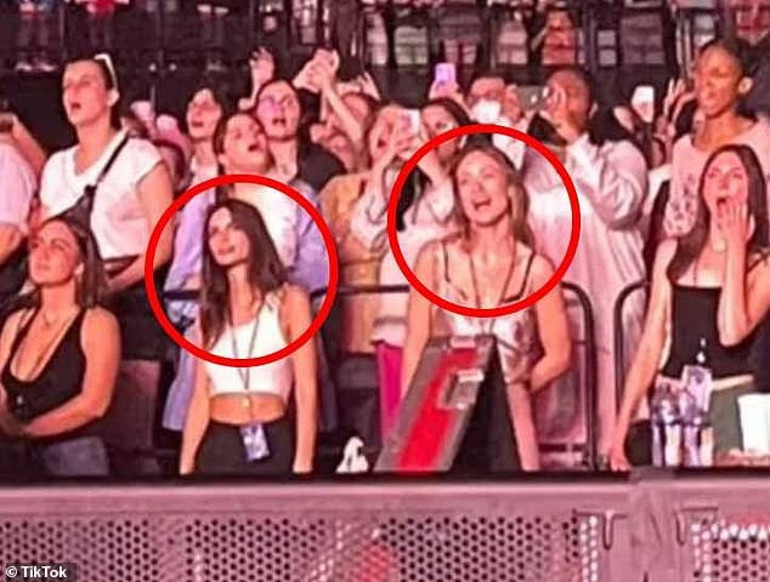 Emily Ratajkowski Harry Stylesla öpüşürken yakalanmıştı: İnternet 8 ay önceki konser fotoğraflarıyla sarsıldı