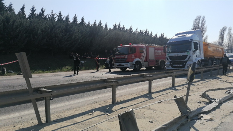 Son dakika: TEM Silivride kaza: 6 ölü, 3 yaralı