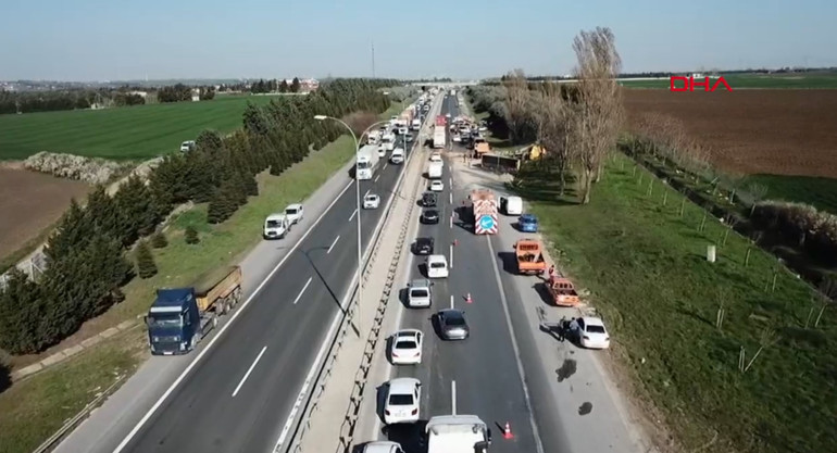 Son dakika: TEM Silivride kaza: 6 ölü, 3 yaralı