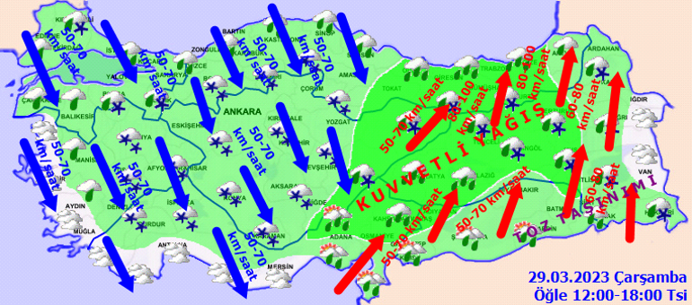 Son dakika... Meteorolojiden yeni hava durumu raporu: Sıcaklıklar 8-15 derece düşüyor... Yoğun kar alarmı