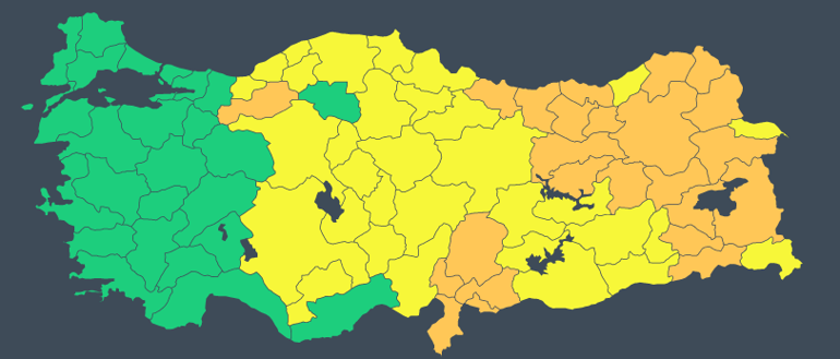 Son dakika... Meteorolojiden yeni hava durumu raporu: Sıcaklıklar 8-15 derece düşüyor... Yoğun kar alarmı