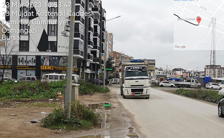 Köstendil’deki kaldırımlar