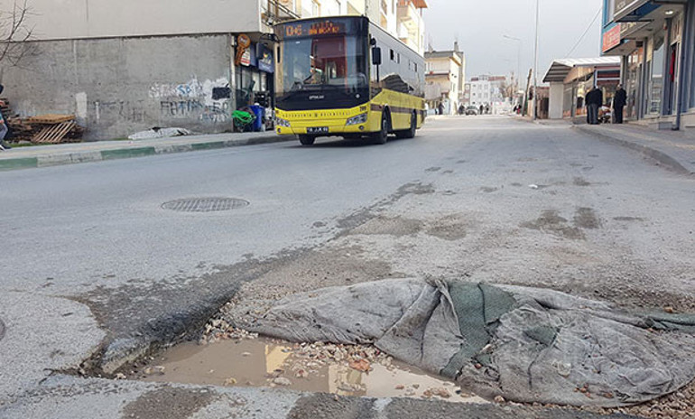 Köstendil’deki kaldırımlar