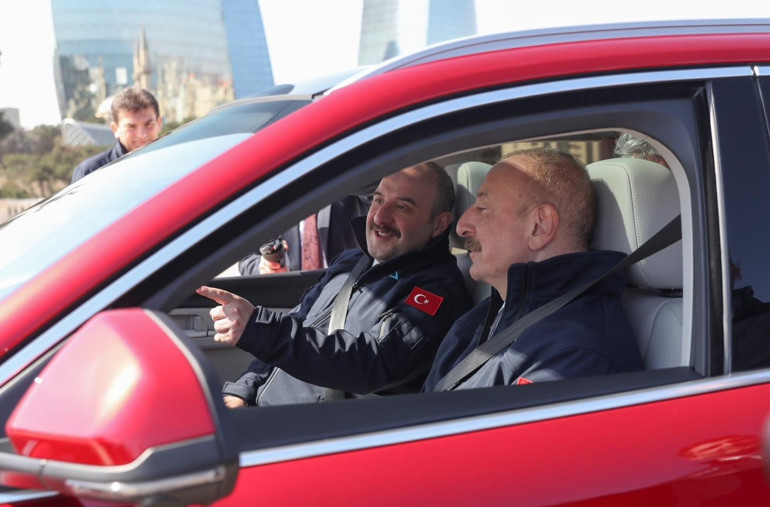 Aliyev Toggu teslim aldı Cumhurbaşkanı Erdoğandan tebrik