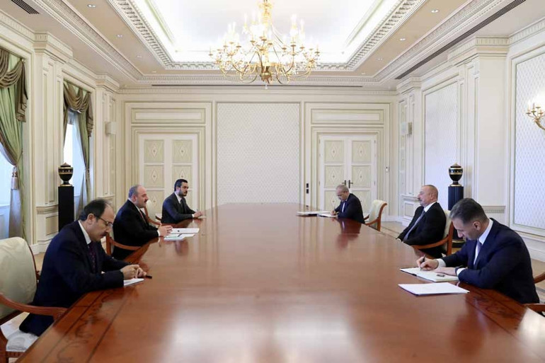 Aliyev Toggu teslim aldı Cumhurbaşkanı Erdoğandan tebrik
