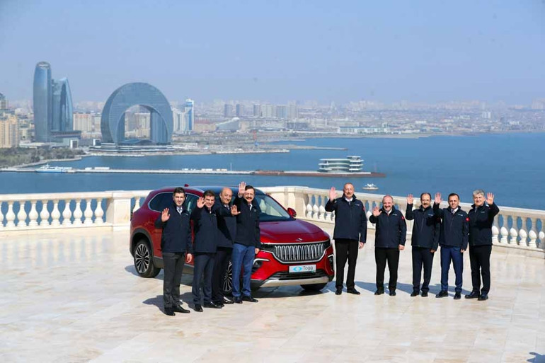 Aliyev Toggu teslim aldı Cumhurbaşkanı Erdoğandan tebrik