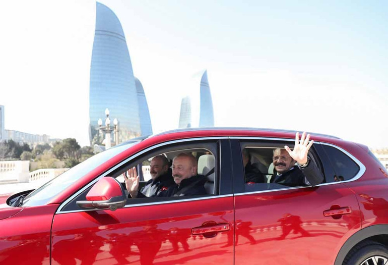 Aliyev Toggu teslim aldı Cumhurbaşkanı Erdoğandan tebrik