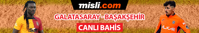 Galatasarayda ilk 11e kupa ayarı, Başakşehirde 3 eksik Öne çıkan istatistikler, iddaa oranları...