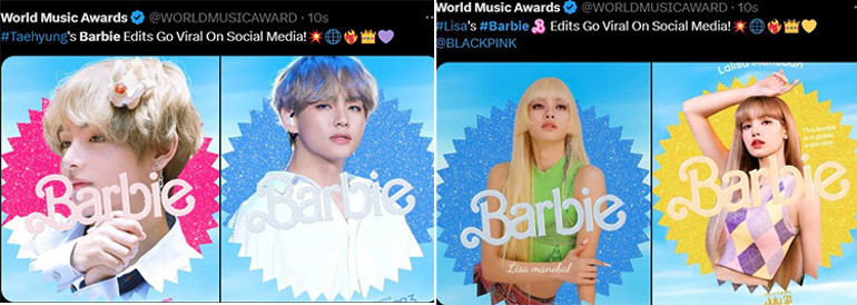 Sosyal medyada ‘Barbie’ çılgınlığı Bir anda herkesin profil fotoğrafında belirdi: Margot Robbie filminden servet kazanacak