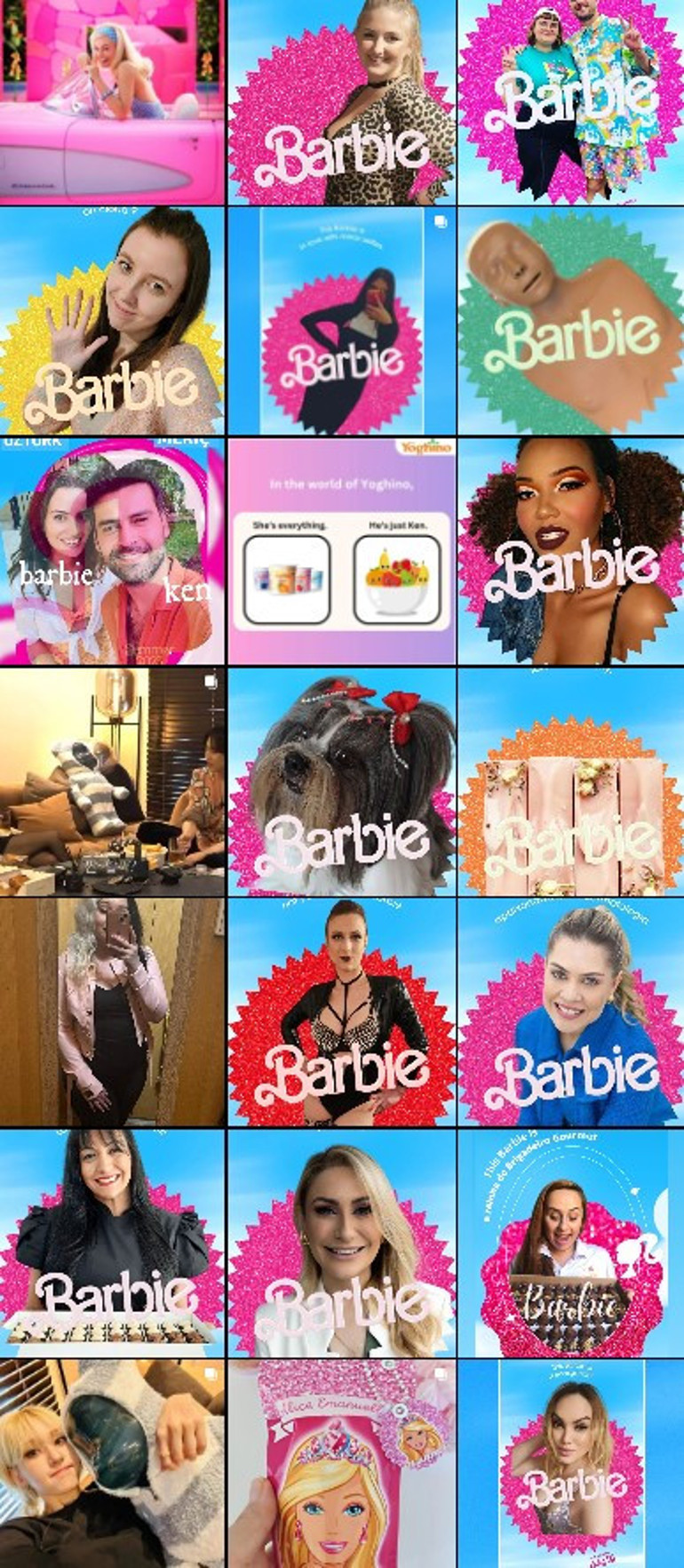 Sosyal medyada ‘Barbie’ çılgınlığı Bir anda herkesin profil fotoğrafında belirdi: Margot Robbie filminden servet kazanacak