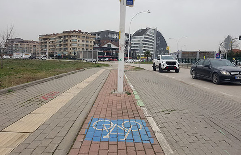 Bisiklet yolu çilesi