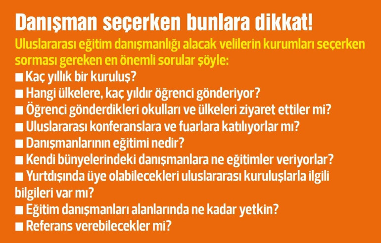 Gençler yurtdışında okumanın hayalini kuruyor