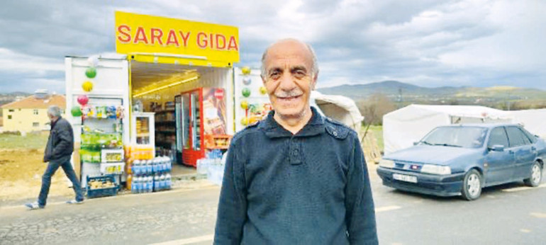 Enkazdaki Bakkal Amca’ya bir sihirli el uzandı