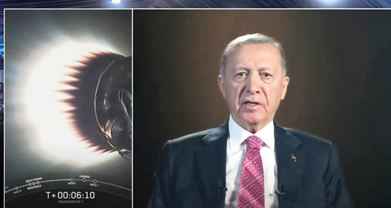 İmece fırlatıldı ilk sinyal geldi... Uzaydaki şahin gözümüz