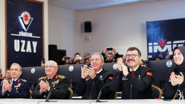 İmece fırlatıldı ilk sinyal geldi... Uzaydaki şahin gözümüz