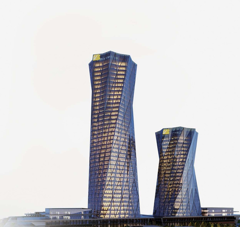 Finans Merkezi’nde bankalar faaliyette