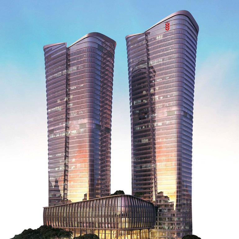 Finans Merkezi’nde bankalar faaliyette