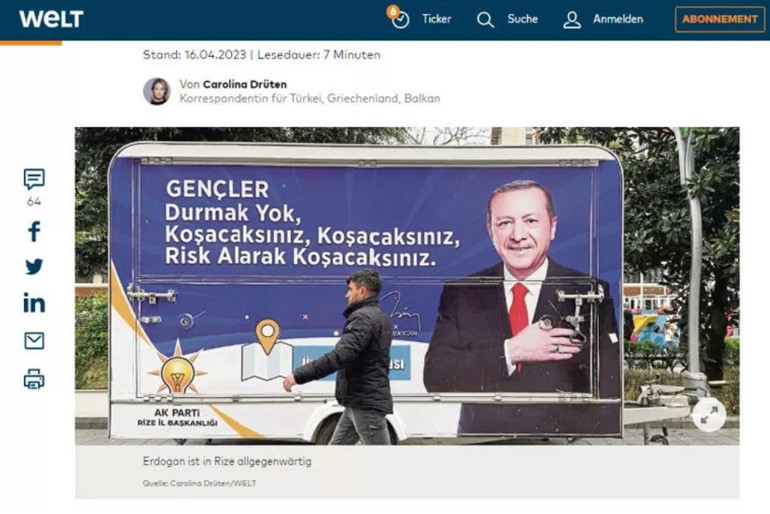Dünya Türkiyedeki seçimlere kilitlendi Erdoğana halk desteği hala çok yüksek