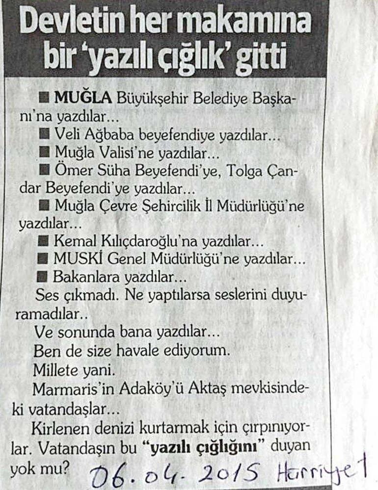 Milleti canından bezdiren denize sıfır yılan hikâyeleri