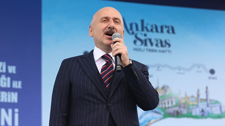 Ankara-Sivas Hızlı Tren Hattı açılıyor... Bakan Karaismailoğlu: Bu yatırımlar sayesinde Türkiye’nin önü açıldı