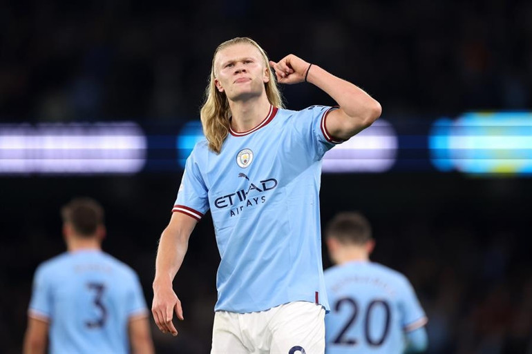 Manchester City - Arsenal maçına Haaland ve De Bruyne damga vurdu Biri Mohamed Salahı diğeri David Beckhamı geride bıraktı