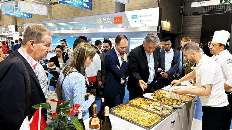 Dünya sofralarına Türk balığı