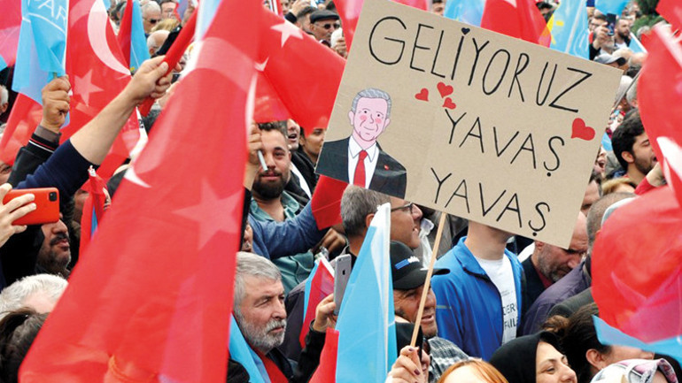 Sıradan bir parti değiliz