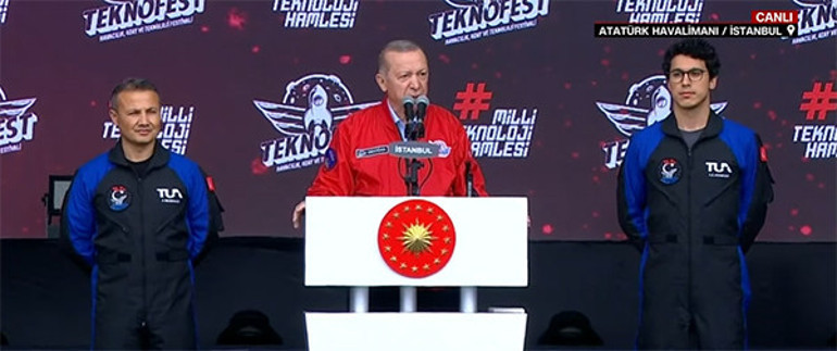 Cumhurbaşkanı Erdoğan ve Aliyev TEKNOFESTte... Erdoğan: TEKNOFEST kendi alanında bir markaya dönüştü
