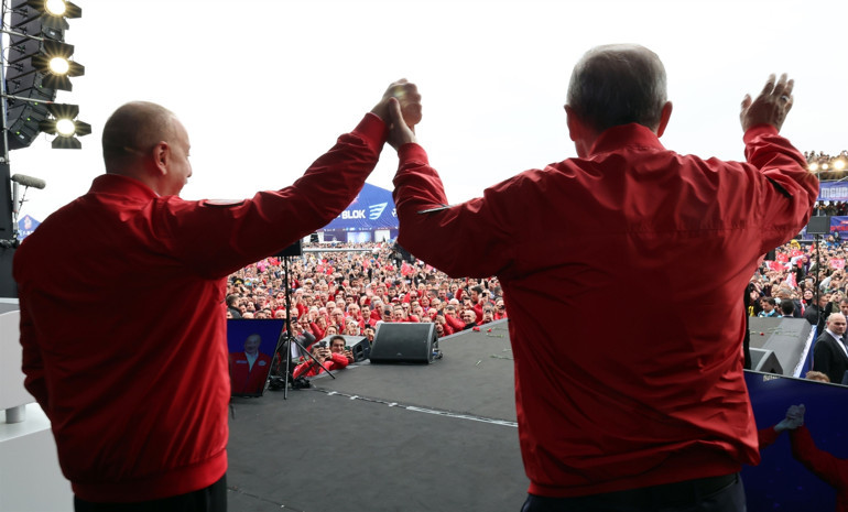 Cumhurbaşkanı Erdoğan ve Aliyev TEKNOFESTte... Erdoğan: TEKNOFEST kendi alanında bir markaya dönüştü