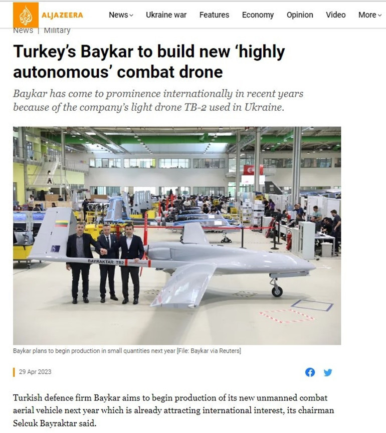 TEKNOFEST coşkusu dünya basınında...