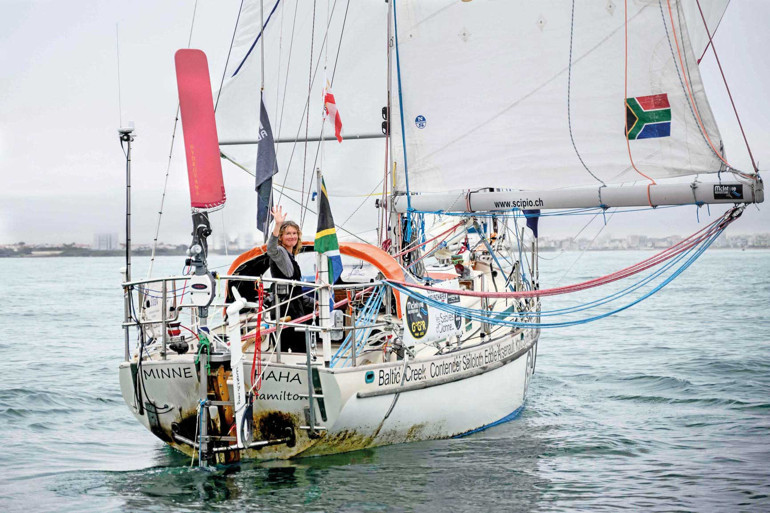 Yelkenlide 234 gün... Denizdeki ‘Altın Küre’ ilk kez bir kadının