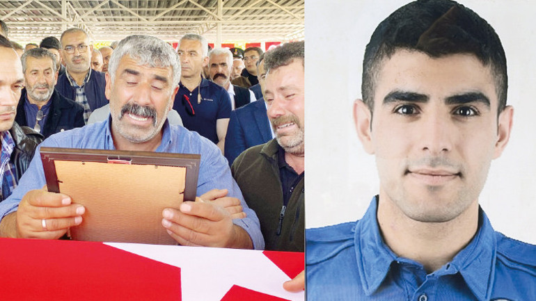 Şehitlere veda... Güle güle babam