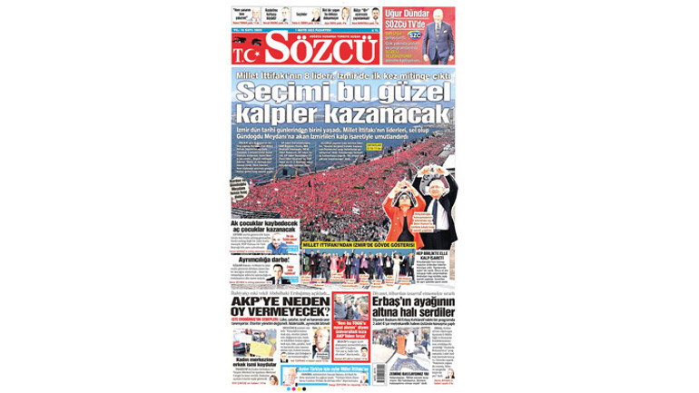 Kişisel tahminlerime göre tane tane son durum