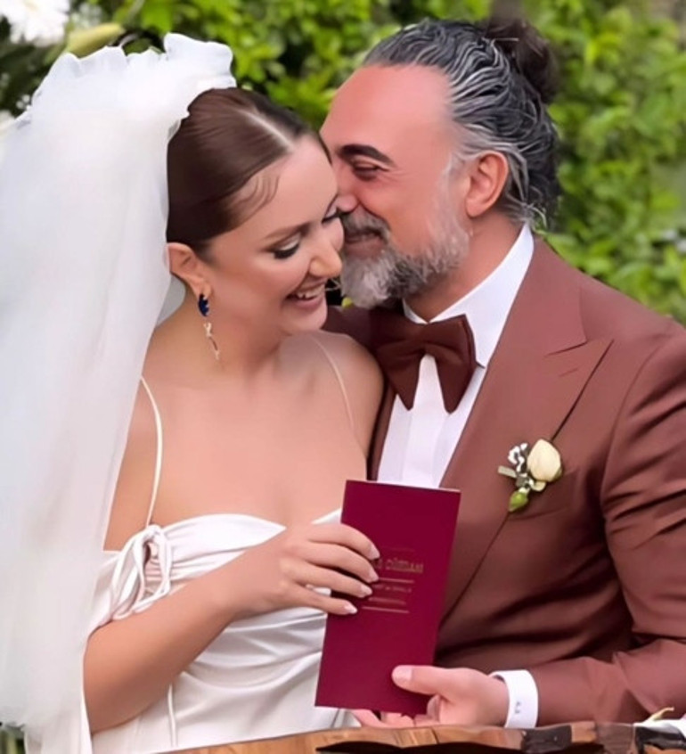 Oyuncu Selim Bayraktar ve sevgilisi Emel Karaköse evlendi