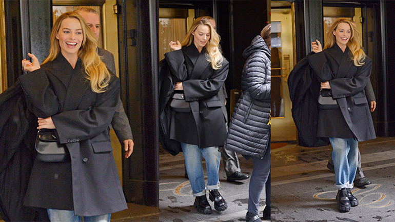 Met Galada kırmızı halının yıldızı olmuştu... Margot Robbienin makyajsız halini görenler büyülendi: Bu kadar da güzel olunmaz ki