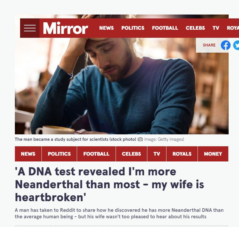 Yaptığı DNA testi hayatını altüst etti Bilim insanları peşine düştü: Karım çok mutsuz