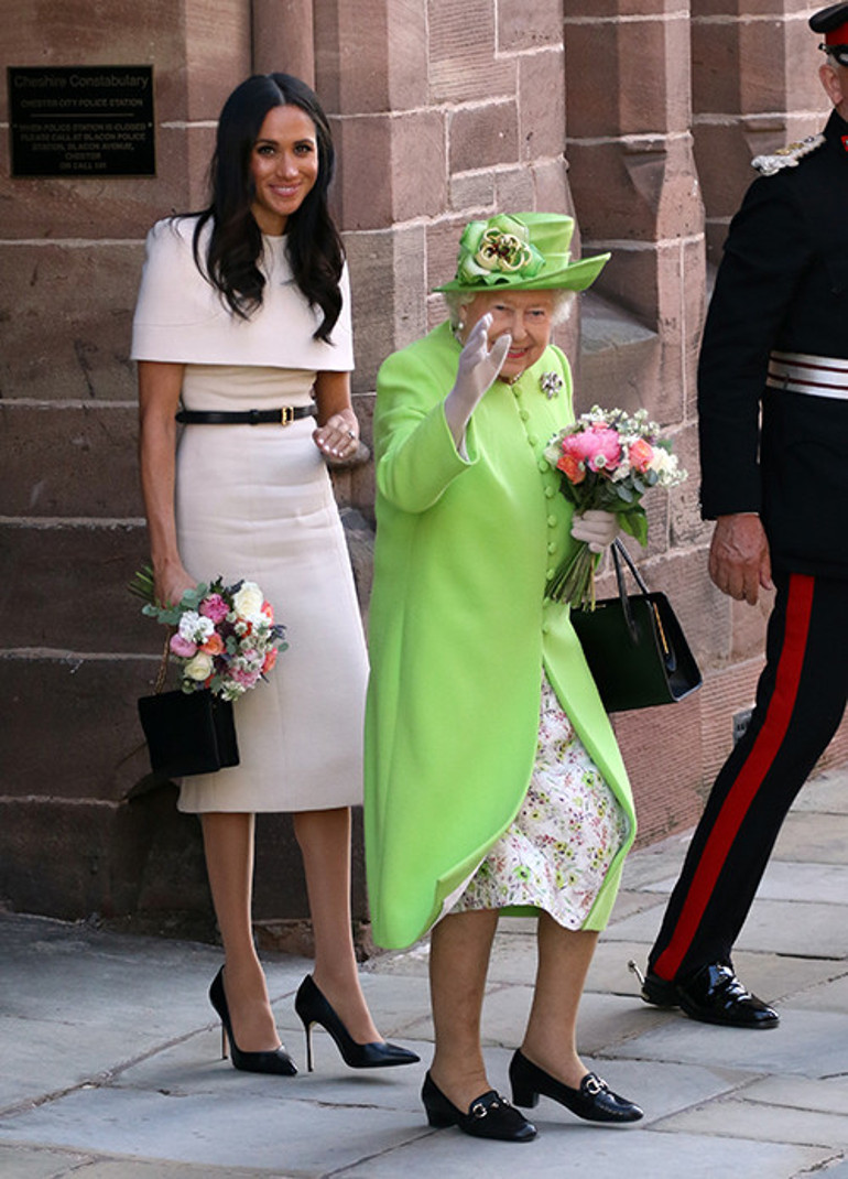 Meghanın adını duyunca Kraliçe 2. Elizabeth bile terbiyesini bozmuş