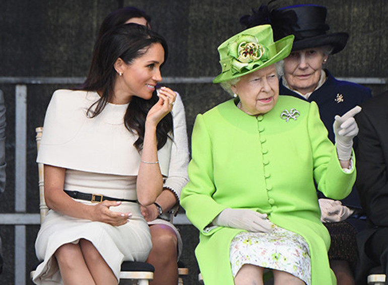 Meghanın adını duyunca Kraliçe 2. Elizabeth bile terbiyesini bozmuş