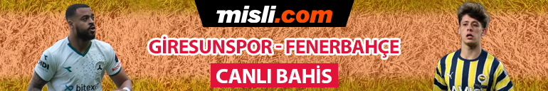 Fenerbahçe 7 eksikle Giresunda Süper Lig iddaa oranları, öne çıkan istatistikler, muhtemel 11ler...