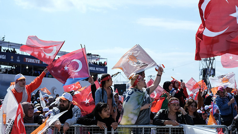 AK Partinin Büyük İstanbul Mitingine rekor katılım: 1 milyon 700 bin kişi