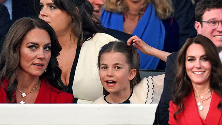 Taç giyme töreni kutlamaları sürüyor... Onları hiç böyle görmediniz: Kraliyet ailesi konserde coştu Gecenin yıldızı William ve Kate oldu