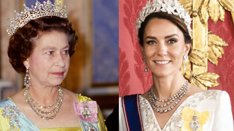 Kraliçenin hazinesini göğüs dekoltesinde saklamış : O gün herkes çok merak etmişti