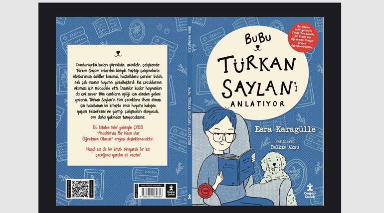 Esra Karagüllenin yeni kitabı BUBU Türkan Saylanı Anlatıyor raflarda