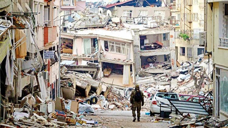 Deprem bölgesi Erdoğan dedi