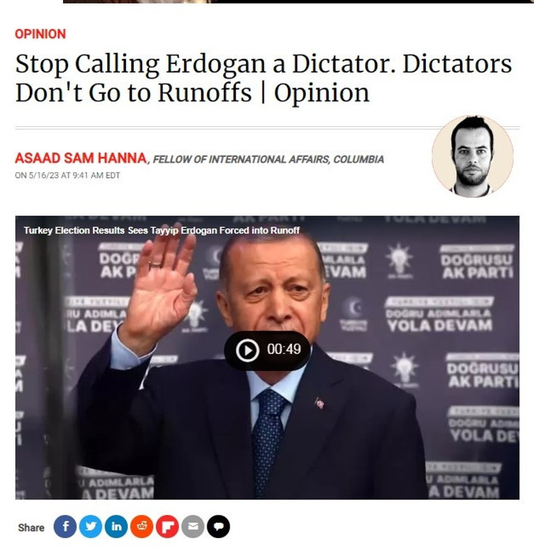 ABD dergisinden ezber bozan analiz... Batı medyasını eleştirdiler: Sonucu beğensek de beğenmesek de kazanan kazanandır