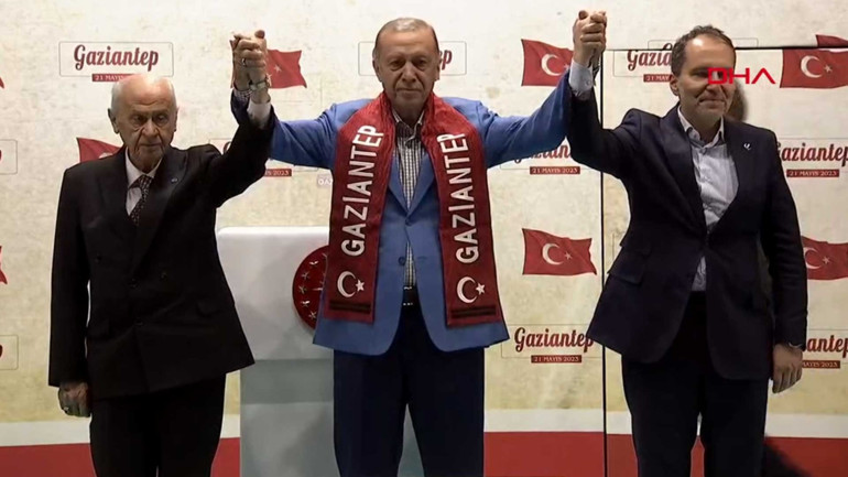 Cumhurbaşkanı Erdoğandan Gaziantepten 28 Mayıs mesajı: Rakibimiz CHP Genel Başkanı değil, rehavettir